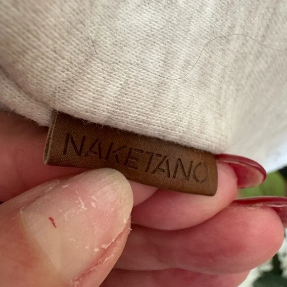 Naketano Oatmeal Heather Hoodie Sweatshirt with rope details - Picture 10 of 16